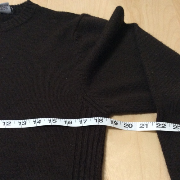 3 for 35 Counter Men's Brown Sweater Sz L EUC - Picture 2 of 5